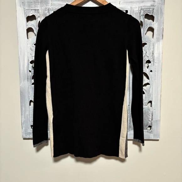 Smartwool Shadow Pine Pocket Black Merino Wool Crew Ventilated Sweater Size XS - Picture 3 of 10